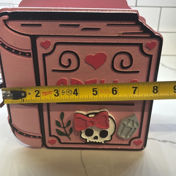 For Her Vanity SPELL BOOK PINK MAKEUP ORGANIZER - Picture 13 of 14